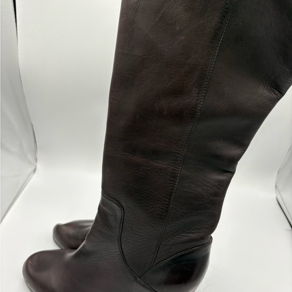 Antonio Melani Brown Leather Boots 7M - Picture 3 of 4